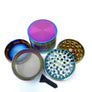 Chromium Crusher 2.3' Rainbow Flat Top 4part Grinder