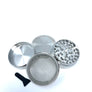 Chromium Crusher 2.3' Flat Top 4 Part Grinder