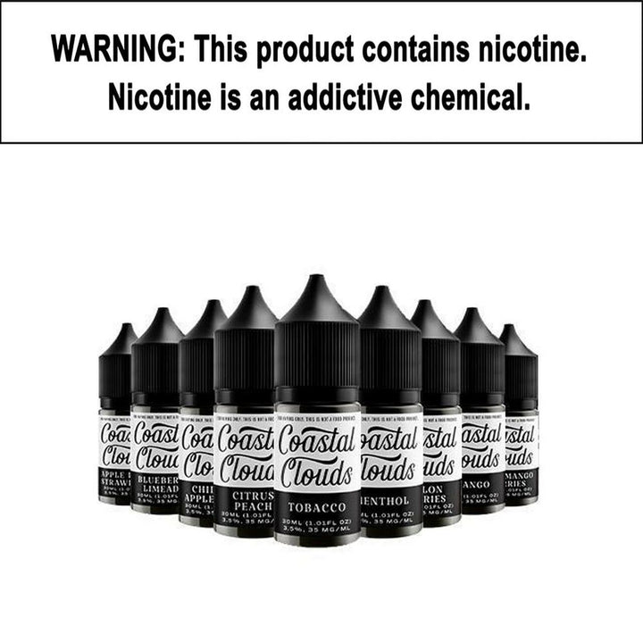 Coastal Cloud Salt Nicotine E-Liquid